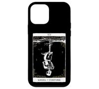 La Rueda de la Fortuna, Tarjeta de Tarot Esqueleto Halloween Goth Carcasa para iPhone 12 Mini