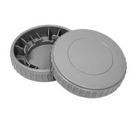 La Rueda de Mano de Ajuste de la Perilla de inclinación del Asiento Delantero automático del automóvil Young Wolf 2X es Compatible con Polo Golf Jetta mk5 Passat 33d881671 1j0881671h (Gris)