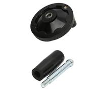 La rueda, Tres ruedas, Volante de radios de aleación de aluminio con parte trasera de baquelita, 63-250 mm, for torno de fresado, impresora 3D CNC