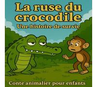 La ruse du crocodile: Une aventure malicieuse au cœur de la jungle. Un conte drôle, rusé et plein de rebondissements ! Plonge dans 47 pages ... destiné aux enfants de 5 à 9 ans