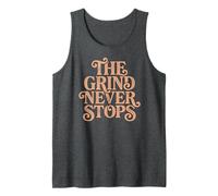 La Rutina Nunca se Detiene Motivacional Camiseta sin Mangas