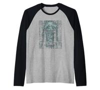 La Sábana Santa De Turín Rostro De Jesucristo Historia Cristiana Camiseta Manga Raglan
