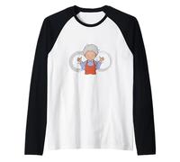 La sabiduría Infinita de la Abuela Camiseta Manga Raglan