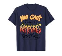 La Saga Crepúsculo en la Que no Puedes Confiar Los Vampiros confían en mí Camiseta