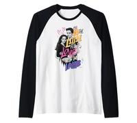 La Saga Crepúsculo y Entonces el león se enamoró del Cordero Camiseta Manga Raglan