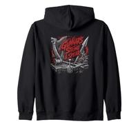 La Saga de mitos Vikingos de Gunnar String and Spear Sudadera con Capucha