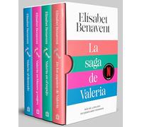 La saga de Valeria (edición estuche): En los zapatos de Valeria | Valeria en el espejo | Valeria en blanco y negro | Valeria al desnudo (Best Seller)