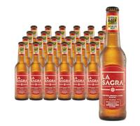 La Sagra - Cerveza Lager estilo Pilsner - Alc. 5,2% Vol. - Caja de 24 botellas de 330 ml - Total: 7920 ml