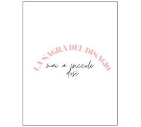 La sagra del disagio - Quaderno ironico a righe: Il quaderno che dura più delle tue buone intenzioni - 120 pagine (Quaderni malriusciti di una vita malriuscita)