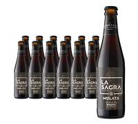 La Sagra Mulata - Cerveza estilo Porter Ale - 5% Vol. - Caja de 12 botellas de 330 ml - Total: 3960 ml