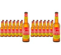 La Sagra Radler. Cerveza Radler con limón alc. 2,6% Vol. Caja con 12 botellas de 330 ml (Paquete de 2)