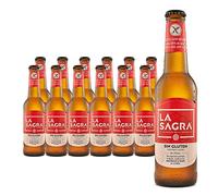 La Sagra Sin Gluten - Alc. 5,0% Vol - Caja de 12 botellas de 330 ml - Total: 3960 ml