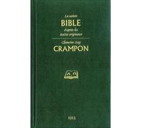 La Sainte Bible: Crampon (DFT)