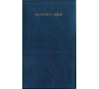 La Sainte Bible Segond 1910 - Bleu marine, vinyle, onglets, rigide, format compact: Vinyle bleu marine