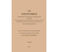 La Sainte Bible vengée des attaques de l'incrédulité - Tome 3 (sur 4)