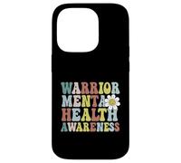 La salud mental importa Guerrero Conciencia sobre la salud mental Carcasa para iPhone 14 Pro