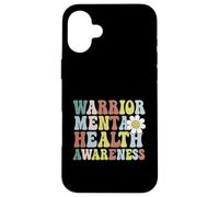 La salud mental importa Guerrero Conciencia sobre la salud mental Carcasa para iPhone 16 Plus