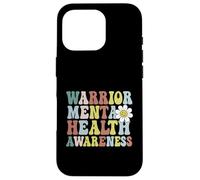 La salud mental importa Guerrero Conciencia sobre la salud mental Carcasa para iPhone 16 Pro