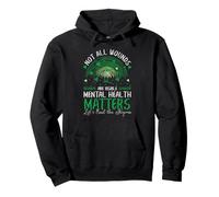 La Salud Mental Importa Las heridas Invisibles acaban con el estigma artístico Sudadera con Capucha