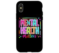 La salud mental importa Mensaje positivo Empoderamiento Carcasa para iPhone X/XS