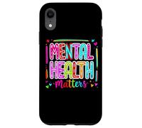 La salud mental importa Mensaje positivo Empoderamiento Carcasa para iPhone XR