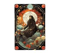 La Salvación Y El Papa Carteles De Pared De Metal Decoración Cartel De Chapa Vintage Letrero De Estaño para Pub Garaje Hogar 20X30Cm