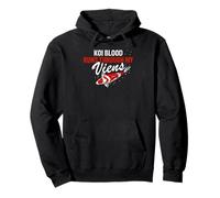 La sangre koi corre por mis venas fan Sudadera con Capucha