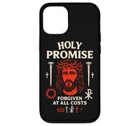 La Santa Promesa perdonó a Jesús, la Cruz, la fe Cristiana, la Ropa de Calle Carcasa para iPhone 12/12 Pro