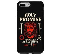 La Santa Promesa perdonó a Jesús, la Cruz, la fe Cristiana, la Ropa de Calle Carcasa para iPhone 7 Plus/8 Plus