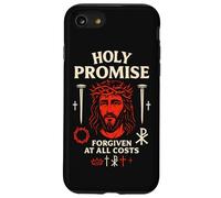 La Santa Promesa perdonó a Jesús, la Cruz, la fe Cristiana, la Ropa de Calle Carcasa para iPhone SE (2020) / 7/8