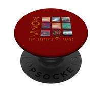 La santidad de los Cuervos Cubre 2025 PopSockets PopGrip Adhesivo