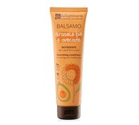 La Saponaria | Acondicionador Pelo nutritivo con girasol bio, aguacate, aloe y lino - Fórmula mejorada para un cabello fuerte, suave y saludable - 150 ml. (Girasol y Avocado)