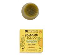 La Saponaria | Acondicionador sólido bio - iluminador y anti-encrespamiento, iluminador y anti-frizz para un cabello ligero y limpio durante más tiempo, 40 g