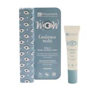 laSaponaria Crema de Contorno de Ojos 3 en 1 BIO (15 ml) - para las arrugas, ojeras y bolsas de los ojos