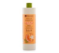 La Saponaria | Gel de Ducha & Champú Biológico 500 ml - Naranja Bio & Vitamina C - Hidratante, Revitalizante y Suave - Ideal para toda la Familia y para Pieles Sensibles