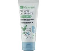 laSaponaria Gel limpiador facial Deep Pure BIO (100 ml) - adecuado para pieles mixtas y grasas