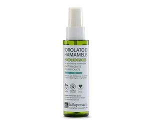 La Saponaria | Hidrolato de Hamamelis bio - Agua floral astringente y descongestionante, ideal para pieles grasas o con impurezas. 100 ml. (Hamamelis)