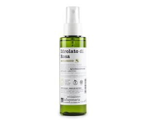La Saponaria | Hidrolato de Rosa Bio, Agua de Rosas Facial 100% natural y ecológica, con efecto tonificante, calmante y refrescante para todo tipo de piel, incluso la más sensible - 100 ml