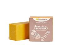 La Saponaria Jabón Artesanal Naranja y Canela 100g - Pack de 2 (Total 200g)