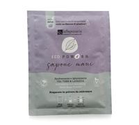 La Saponaria | Jabón de manos en polvo desinfectante, jabón de manos para rehidratar, refrescante e higienizante con árbol de té y lavanda, 25 g