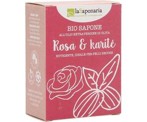 La Saponaria Jabón Rosa & Karité - 100 g La Saponaria