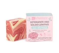 La Saponaria | No Stress - Limpiador Facial Sólido Calmante para Piel Seca y Sensible | Hidratante y Protector con Óxido de Zinc, Aceite de Cáñamo y Rosa Mosqueta | 50 g