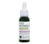 La Saponaria Phyto-Retinol Suero, Pro Vitamina A, Colágeno, Humectante, Antienvejecimiento, Arrugas y Líneas Finas, Natural, Vegano, Libre de Crueldad Animal, Envase Reciclado, Orgánico, 30ml