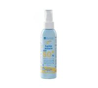 La Saponaria | Protector solar alta protección SPF50+, Protección muy alta para niños y pieles sensibles, Leche solar certificada bio, 125 ml