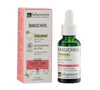 La Saponaria | Sérum Facial Ecológico con Bakuchiol 30 ml - Alternativa Natural al Retinol, Serum Antiedad, Efecto Lifting Suave, Apto para Piel Sensible, Rellenador de arrugas