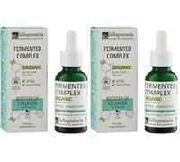 La Saponaria | Sérum Facial Orgánico con Complejo Fermentado - Inspirado en el Skincare Coreano (K-Beauty), Antiedad y Efecto Lifting Natural, Piel Radiante e Hidratada - 30 ml (Paquete de 2)
