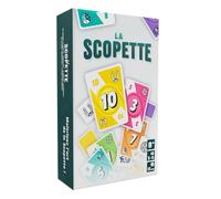 LA SCOPETTE - Juego de mesa, juegos de cartas rápidos y estratégicos, variante italiana de la Scopa, juego táctico de 2 a 6 jugadores, fiestas de 15 minutos diseñado en Francia, ideal como idea de
