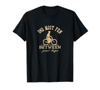 La Segunda Bicicleta de Ciclismo Vintage más Divertida Entre Tus piernas Camiseta gráfica económica