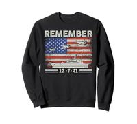 La Segunda Guerra Mundial Recuerde Pearl Harbor Memorial Day 7 de diciembre de 1941 Sudadera