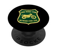 La segunda motocicleta más divertida entre tus piernas TDUB Dual Sport PopSockets PopGrip Adhesivo